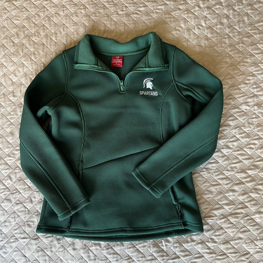 Michigan State Spartans Quarter-Zip Pullover